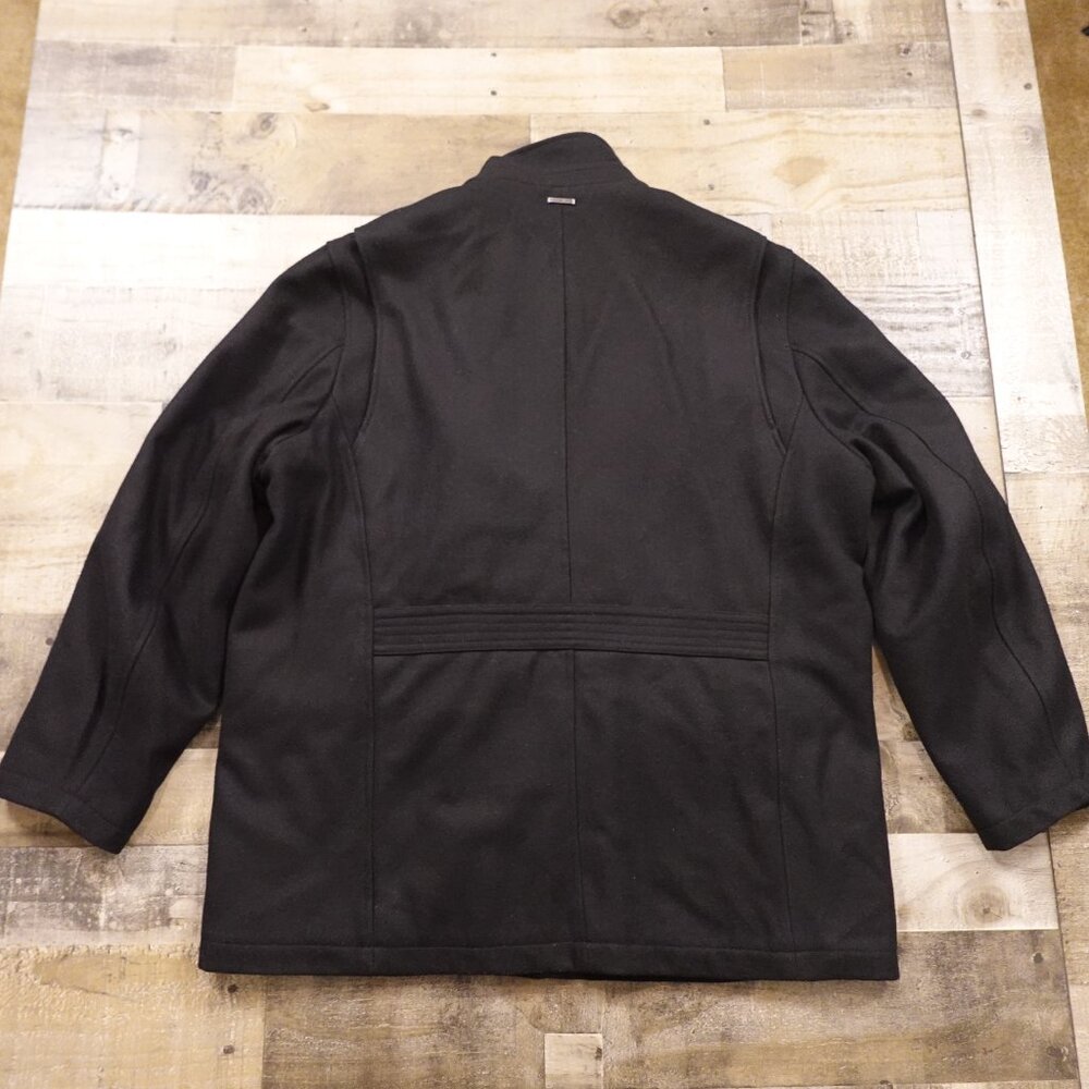 Michael Kors Wool-Blend Quilted Lined Jacket - Men's Size XXL Black‎ - Picture 13 of 13